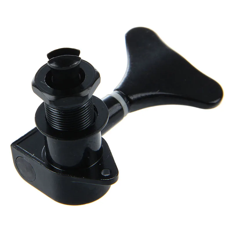 2 Pairs Black String Tuning Pegs Machine Heads for Electric Bass 2L + 2R | Спорт и развлечения