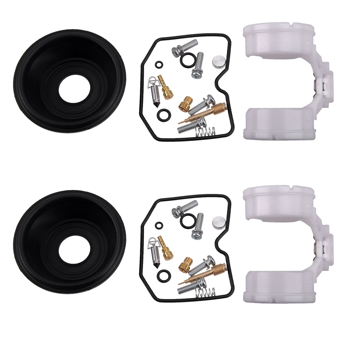 

Высокое качество, 2 комплекта, Ремонтный комплект карбюратора мотоцикла, диафрагма плунжера, подходит для KAWASAKI Vulcan 500 EN500 1991-1993 1994 1995