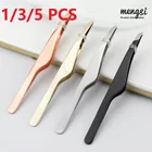 135 шт., пинцет для бровей из нержавеющей стали