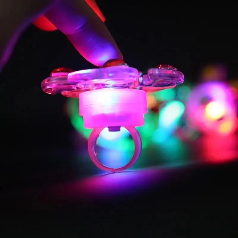 

26pcs LED Flashing Glow Bracelets Rotation Toys Birthday Party Favors for Kids 63HE