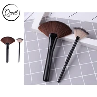 qwell useful surface sweep brush soft synthetic brush fan shape for cleaning powder glitter dust remover 2021 new