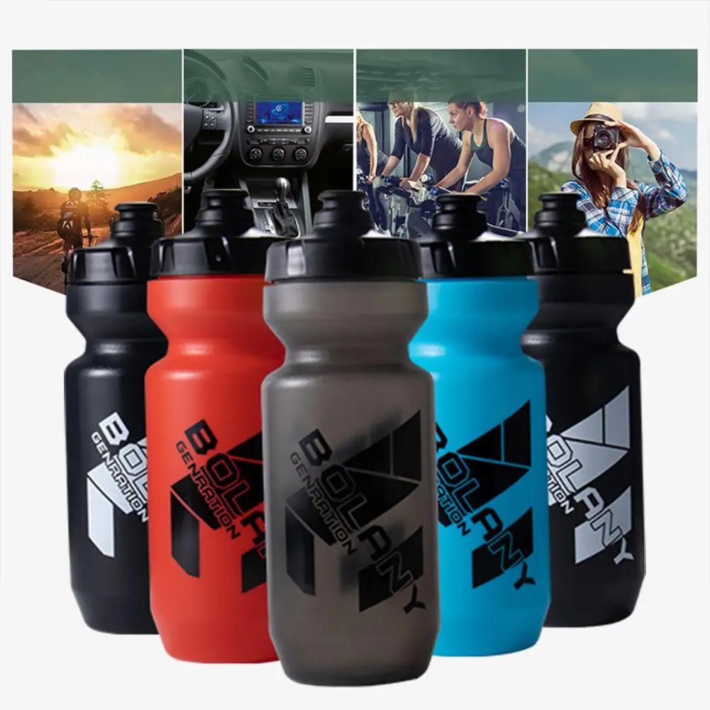 

610ml Bike Water Bottle Ultralight Bicycle Beverage Container Drink Cup For Outdoor Riding Fitness Trainig Beer Canned Pouch Bag