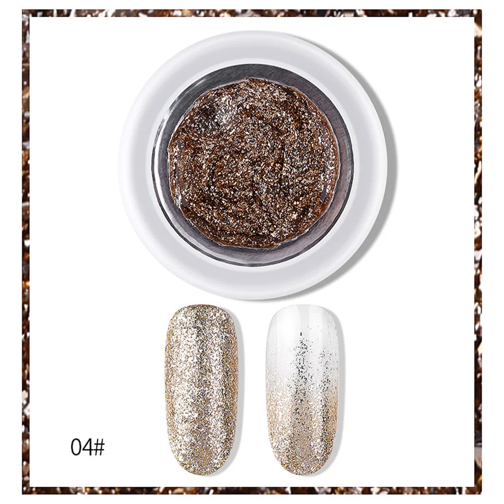 

2021 New Arrived Nail Platinum Glue Natural Design Nail Diy Non-toxic Pigment Dust Art Long-lasting Nails Art Accessories