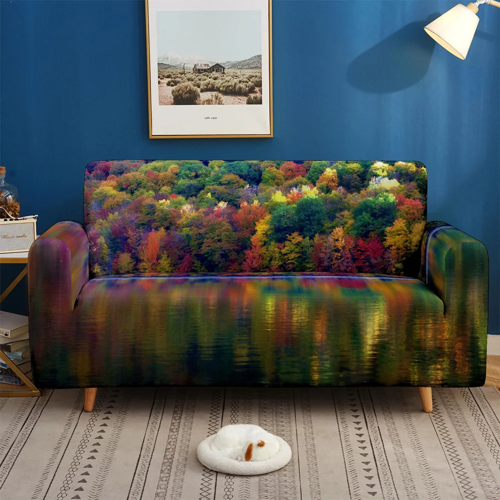 Романтические чехлы для диванов с изображением мандалы полотенца мебель