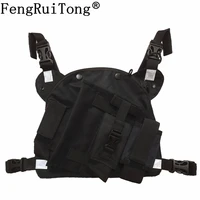 radio chest harness chest front pack pouch holster vest rig chest bag for walkie talkie motorola baofeng uv 5r uv 9r tyt wouxun