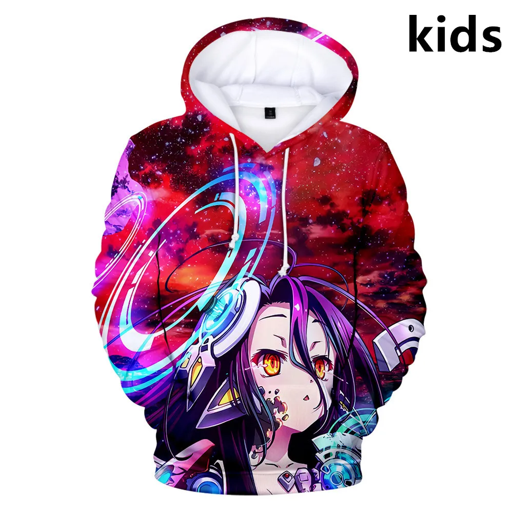Для детей от 3 до 14 лет детские толстовки с капюшоном игры без жизни 3d свитер для