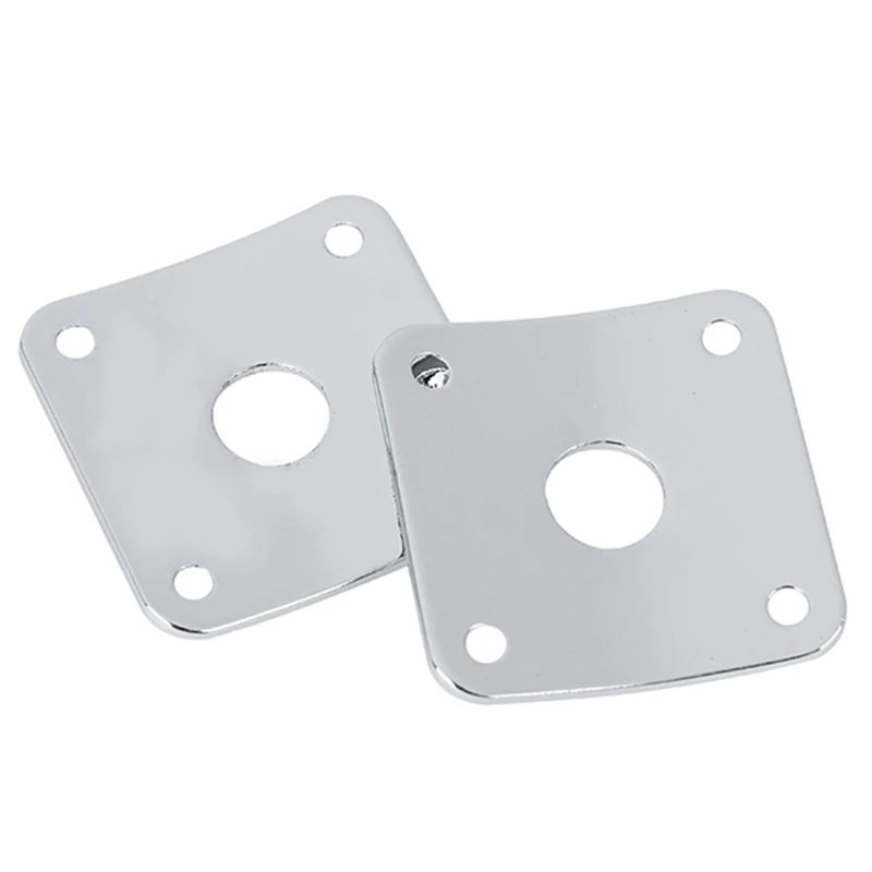2 шт. 35 мм x металлический квадратный гитарный разъем для пластин Крышка