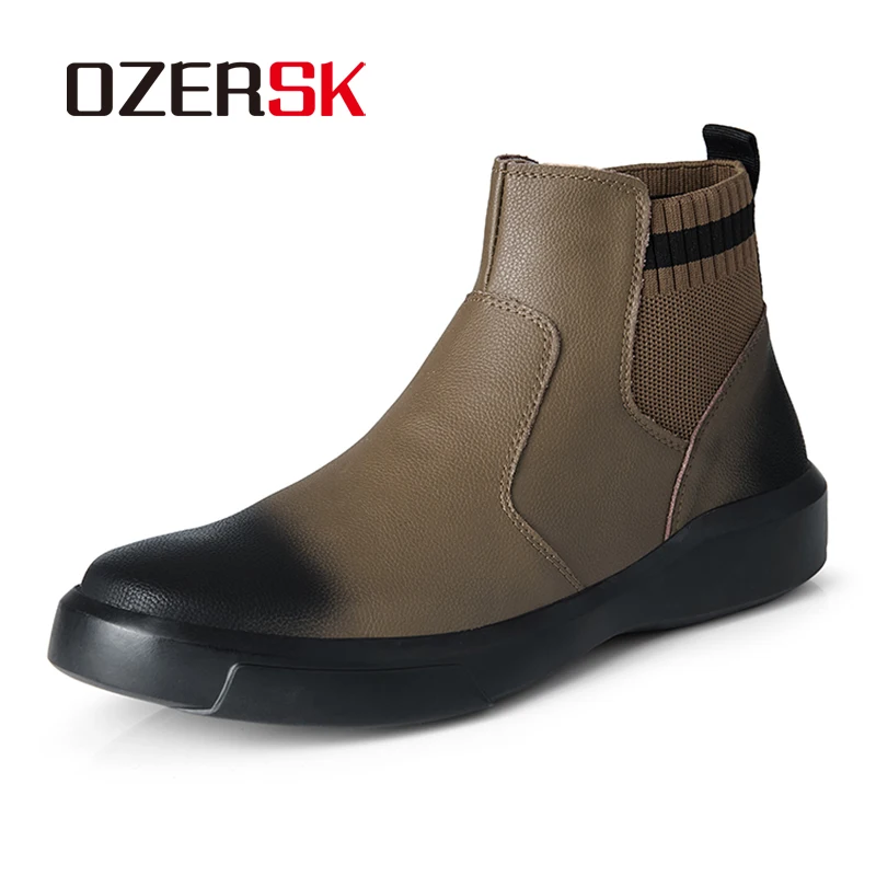 

Ботинки OZERSK мужские резиновые, размер 6,5-13, весна-осень