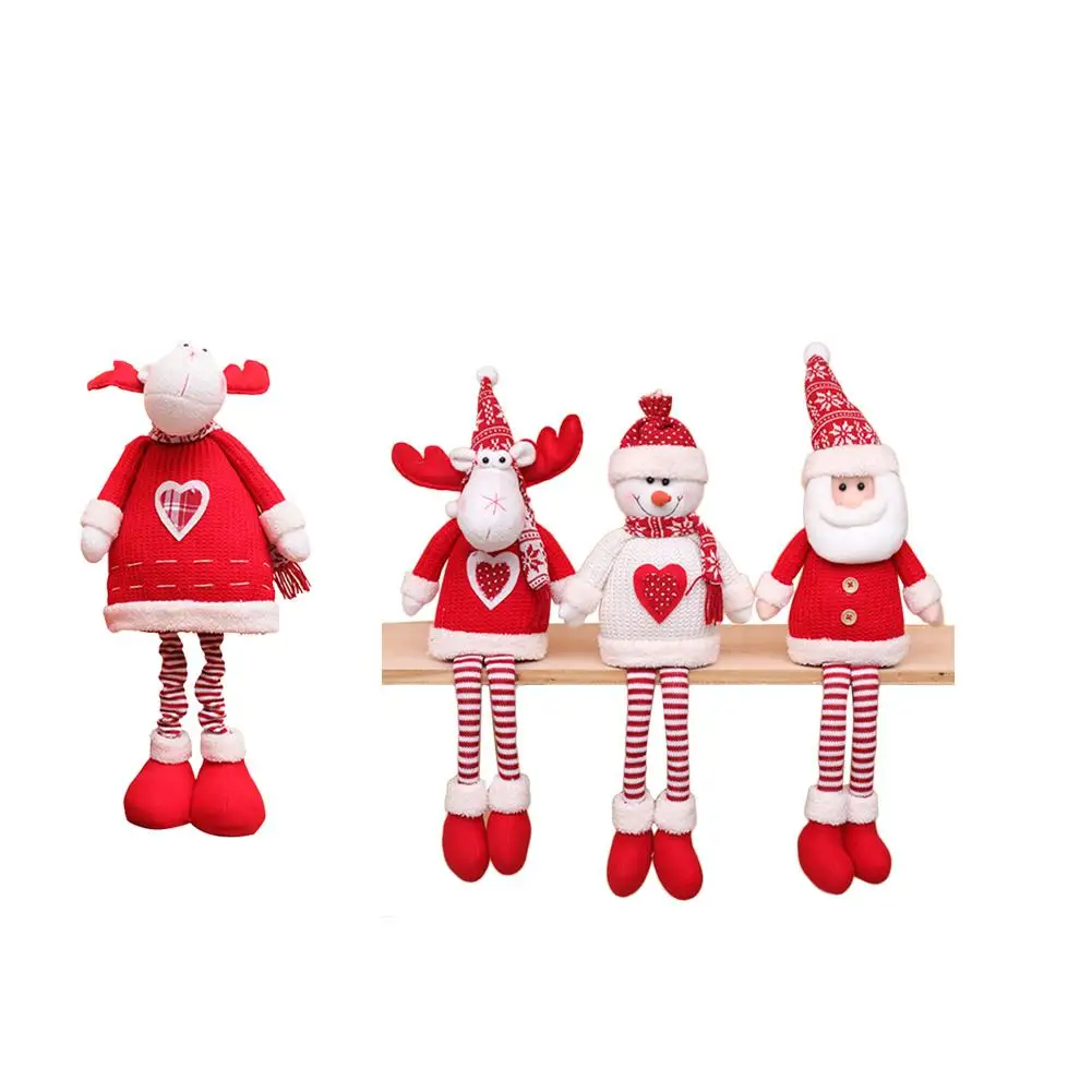Большой размер Рождественская кукла Санта Клауса Рождественское украшение для
