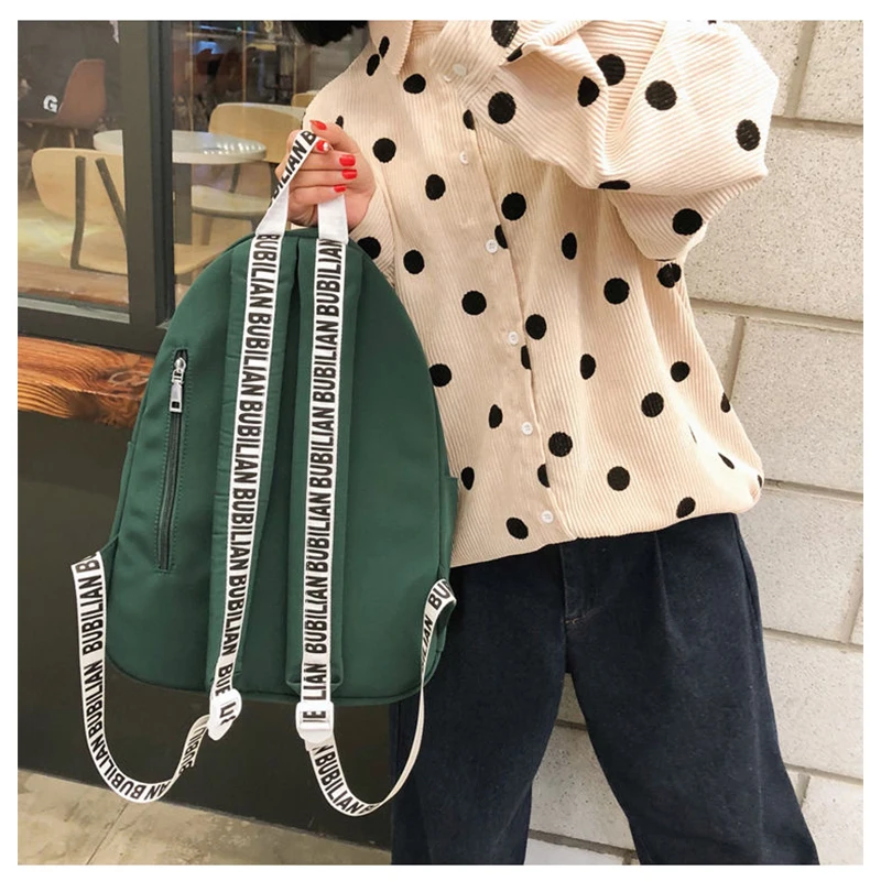 Легкий Рюкзак Oxford женские школьные сумки для девочек-подростков Подростковый