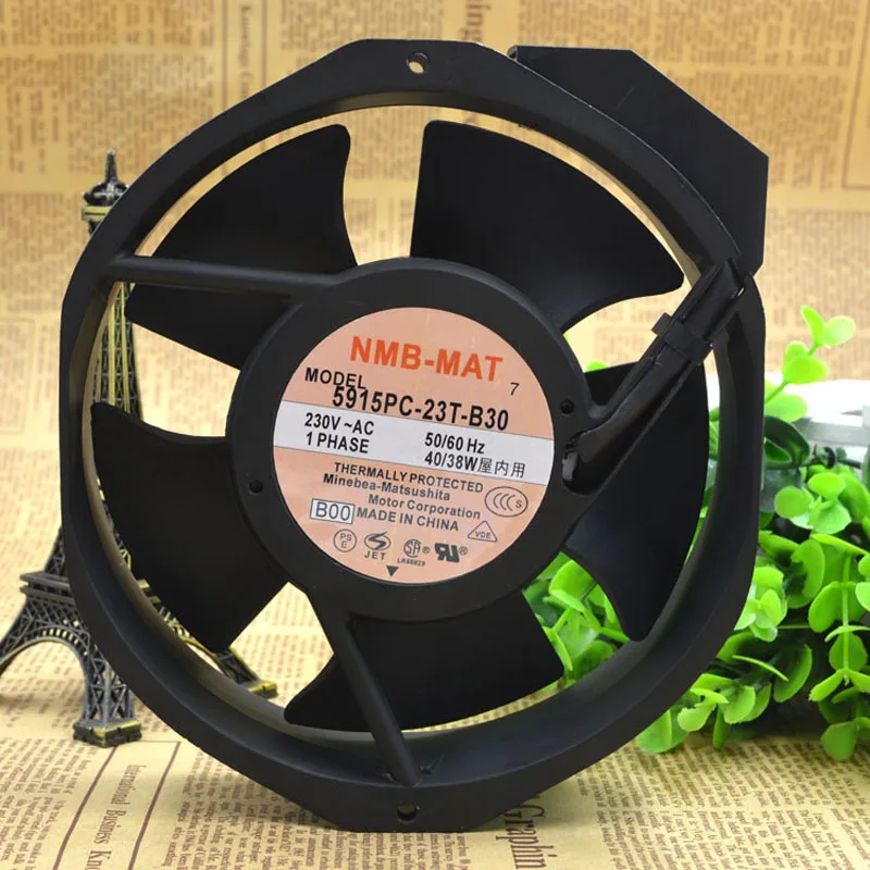 

NMB-MAT 5915PC-23T-B30 AC 230V 35W 170x150x38 мм Сервер вентилятор охлаждения