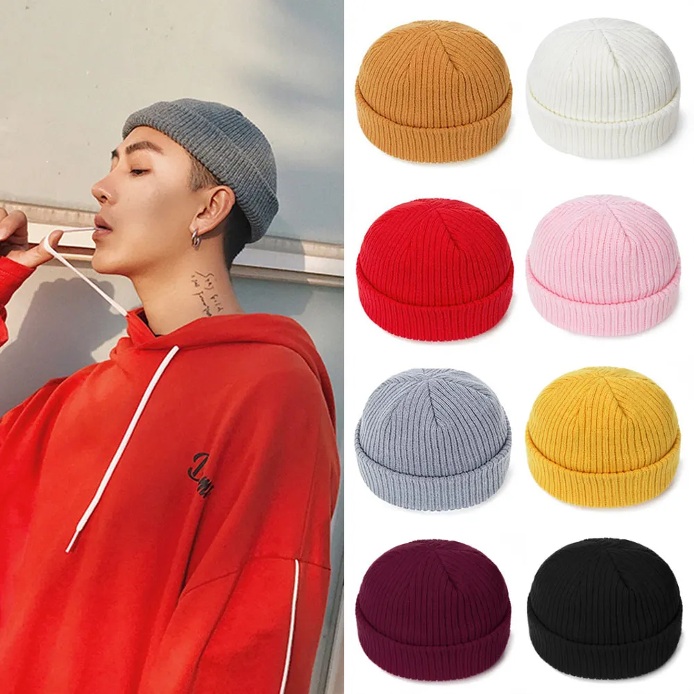 IWINTER шапка бини для осени зимы мужчин и женщин тянущиеся вязаные теплые шапки