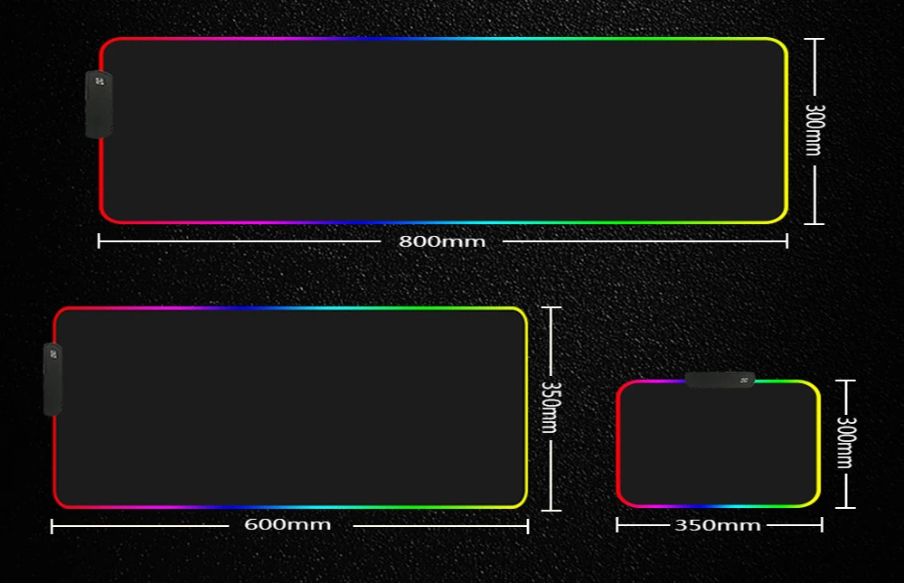 Большой игровой коврик для мыши геймерский коврик для мыши RGB коврик для мыши XXL компьютерный коврик светодиодный коврик с подсветкой Mause ковер Настольный коврик для Overwatch OW DVA