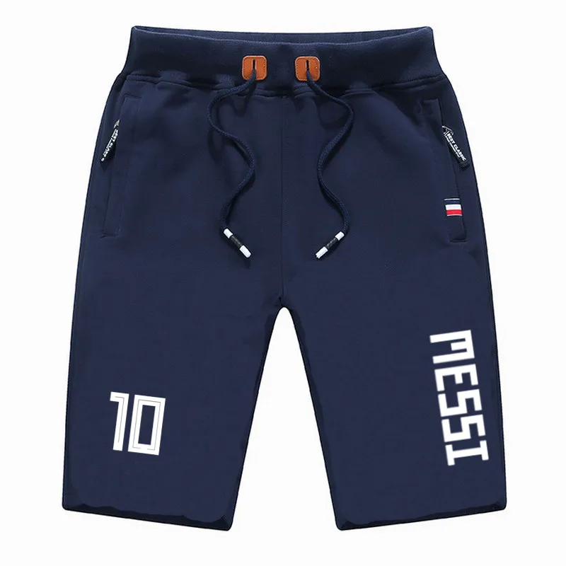 

Plus M-8XL Messi 10 Mens Shorts Beach men's Board Shorts Flag Zipper Pocket Sweat Casual Clothing Flag Argentina