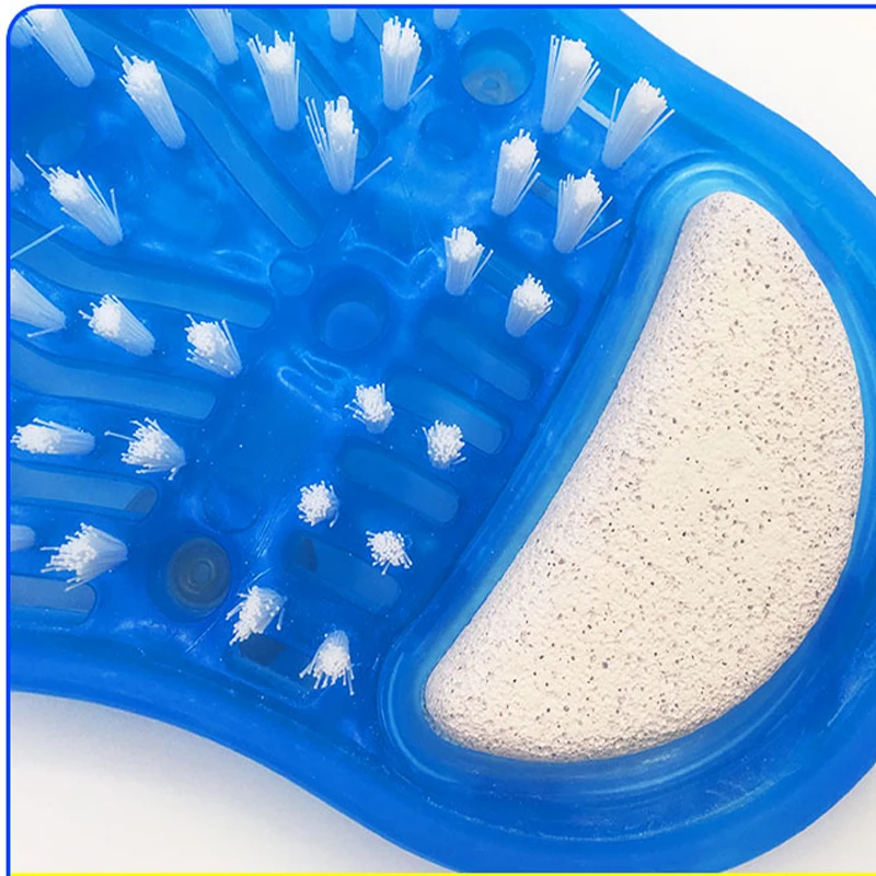 Пластиковые массажные тапочки для ванны и душа обувь щетка пемза из камней