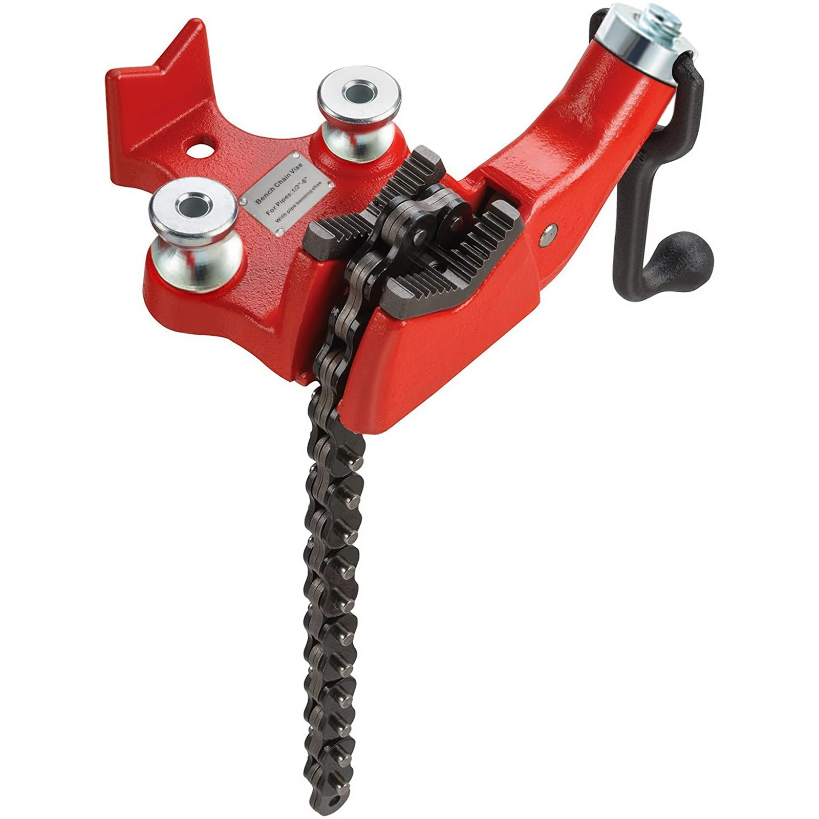 VEVOR 6 &quot1/8" до 4 "Топ винт 1/2" Изгиб обувь стул цепи тисков трубные зажимы для
