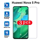 Защитное стекло 9H для huawei nova 5, 5i pro, 5T, 5Z, 4, 4E, nova 3, 3i, 3E, 3 шт.