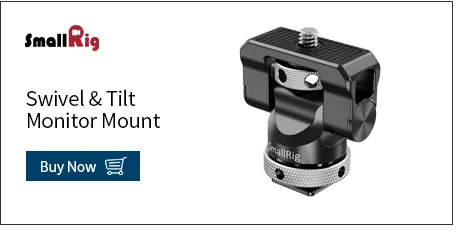 SmallRig монитор клетка с солнцезащитным козырьком для SmallHD Фокус серии OLED(5,") Интегрированный нижний рельс NATO 1/4 3/8 резьбовое отверстие 2405