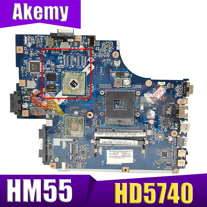 

DDR3 For Acer aspire 5741 5741G Laptop Motherboard MBWJR02001 NEW70 LA-5891P HM55 HD5740 tested ok