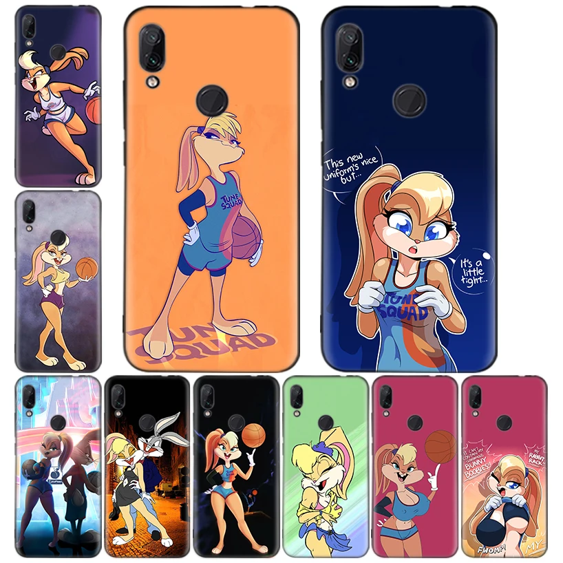 

Lola Bunny Luxury Phone Case For Xiaomi Mi 11 Lite Poco X3 NFC Pro Note 10 F1 9 8 10S 10T 9T A3 A2 A1 Soft TPU Back Cover