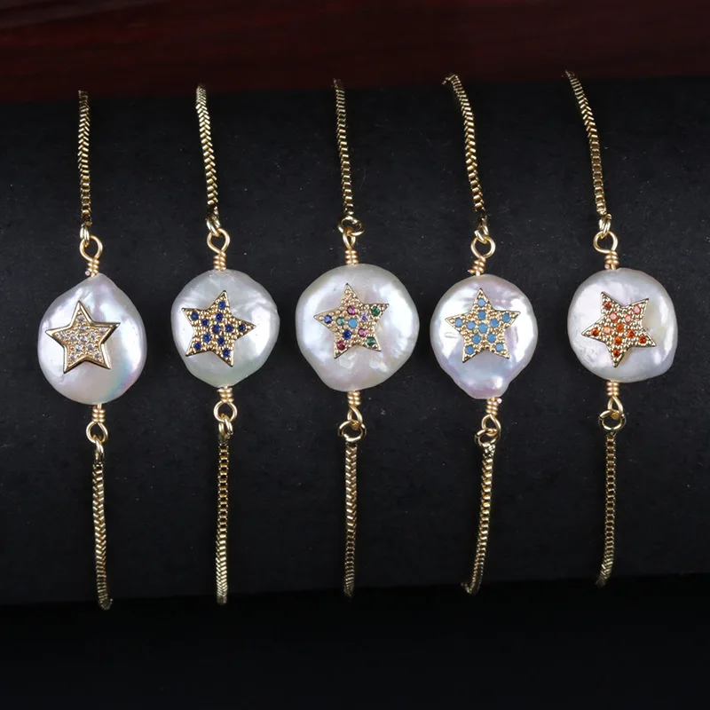 Бусины с пресноводным жемчугом подвески белого синего голубого цвета акваланга