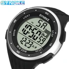 Часы наручные мужские цифровые, роскошные спортивные водонепроницаемые с большим циферблатом, в стиле милитари, с подсветкой