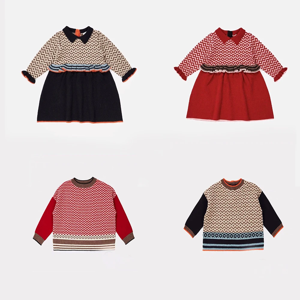 Детские свитера новинка 2019 года осенне зимняя одежда для мальчиков и девочек