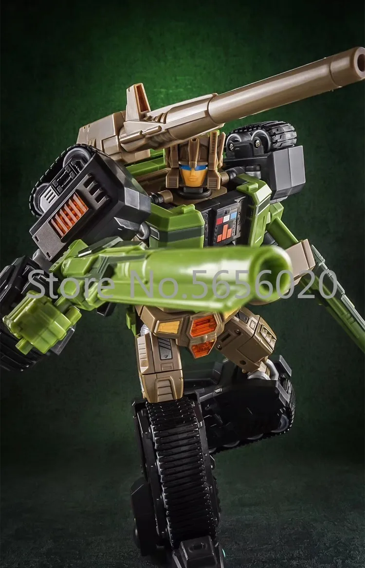 

Yes Model YM12 RF-02 STUBBOM BUFFETT MT IRON WILL Transformation Action Figure