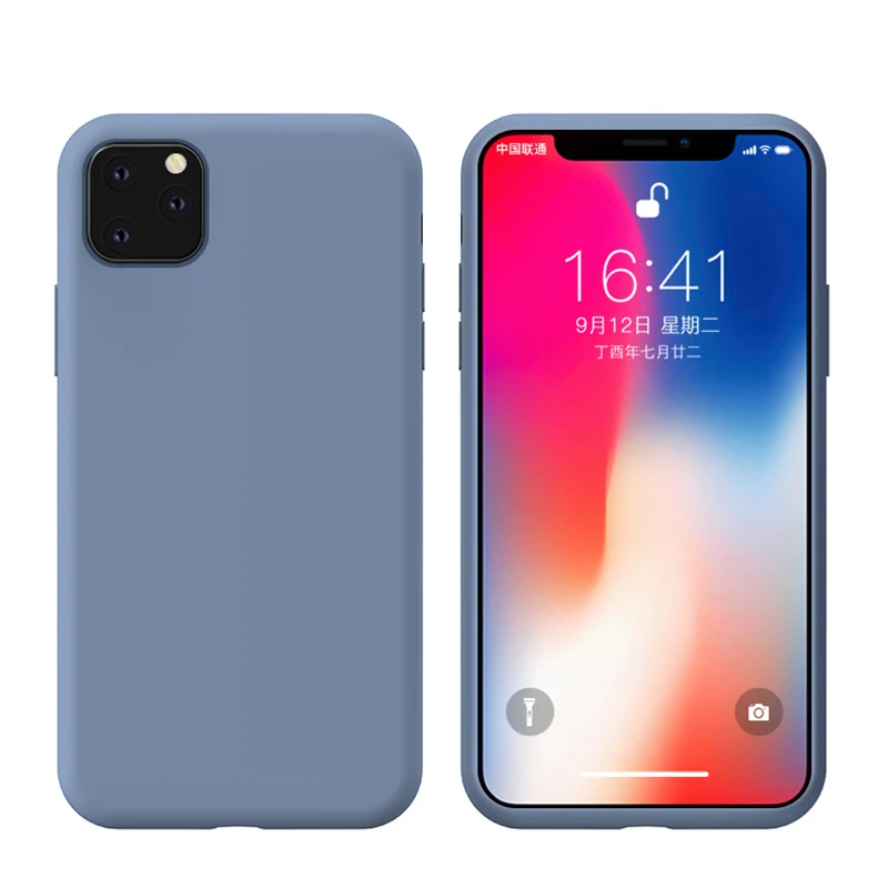 Силиконовый чехол для iPhone 11 Pro Max XS XR X max 6 6s 7 8 plus|Бамперы| |