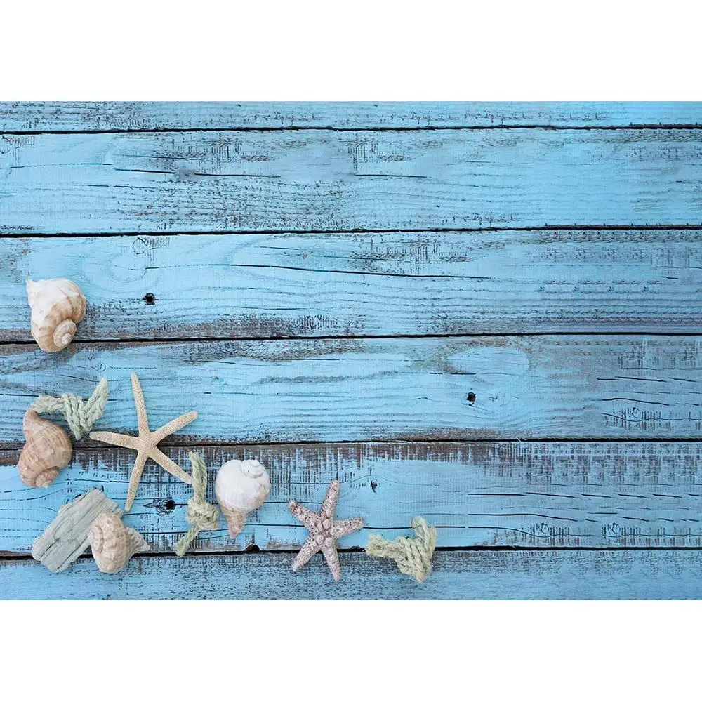 

SHENGYONGBAO Vinyl Custom Photography Backdrops Prop Children and Wood Planks theme Photo Studio Background NY6-13