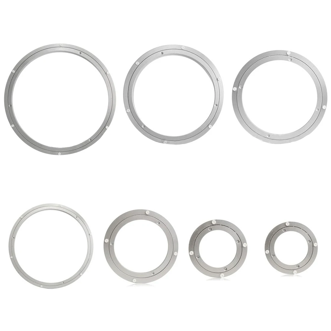 Aluminium Rotating Turntable Bearing Swivel Plate 12 Inch Silver | Обустройство дома
