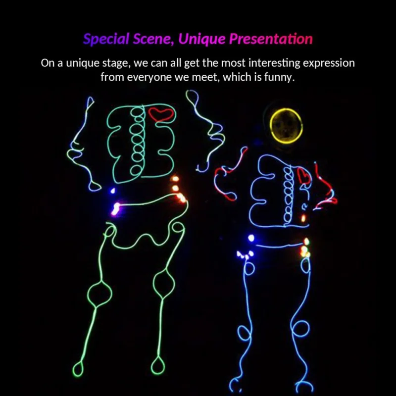 Портативный провод супер яркий Наборы с преобразователь для батарей AA