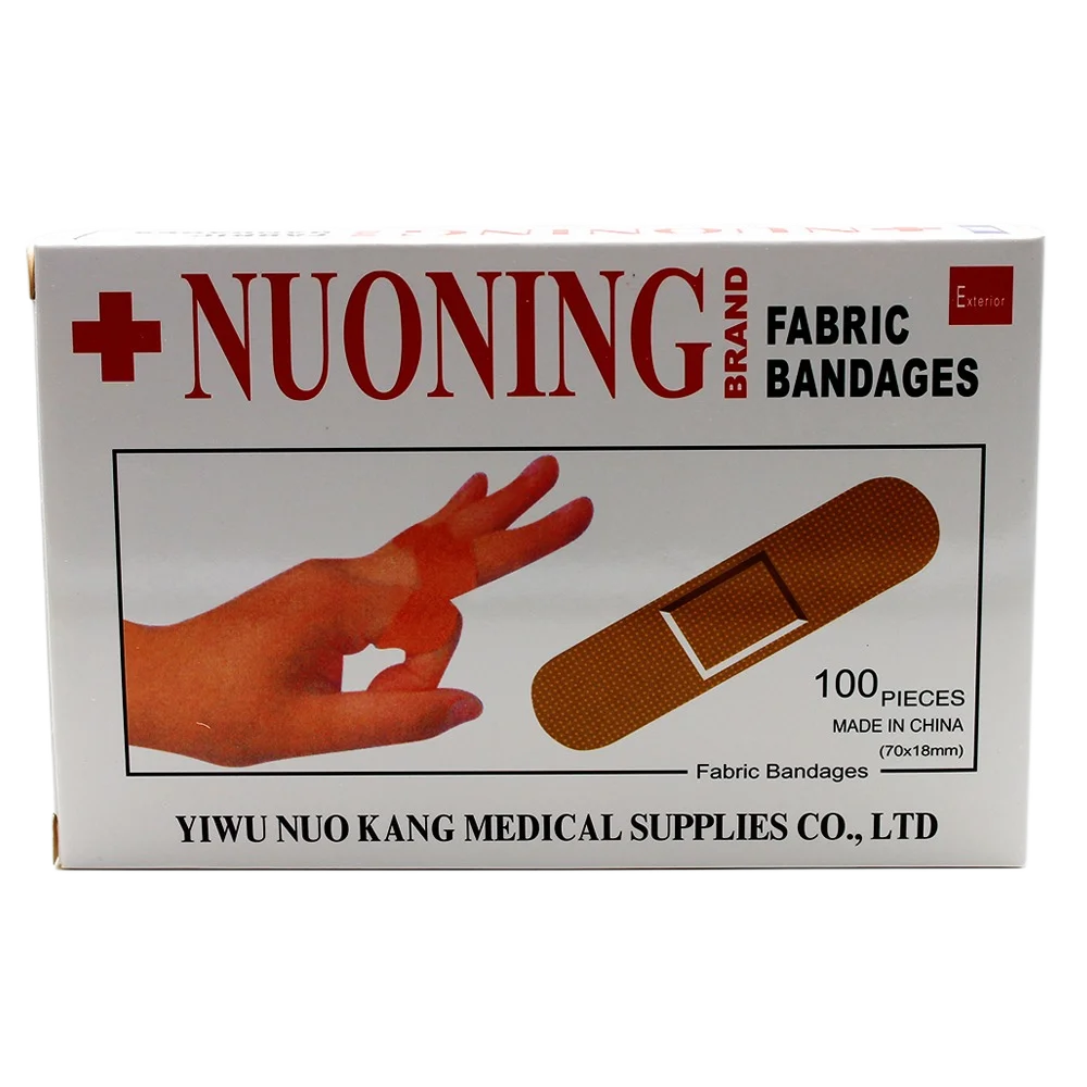 

100Pcs/bag First Aid Bandage Heel Cushion Adhesive Plaster Random Color Band Aid Wound Dressings Sterile Hemostasis Sticker