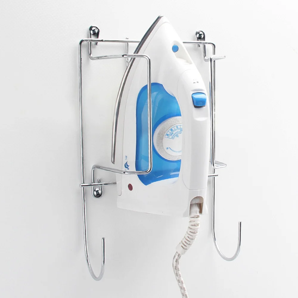 

Electric Iron Rack Ironing Holder Ironing Board Rack Ironing Hanging Rack Holder (Electroplate)