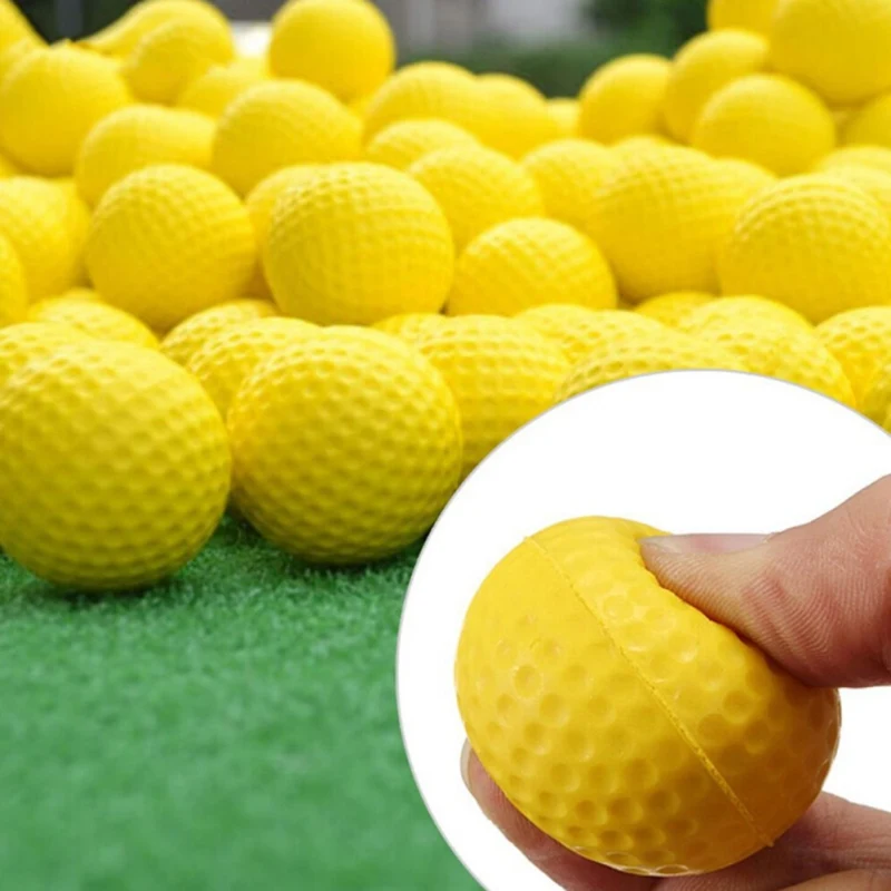 

12 шт./компл., пластиковые шарики для тренировки гольфа с воздушным потоком, полые/Твердые мячи для тренировок на открытом воздухе, в помещени...