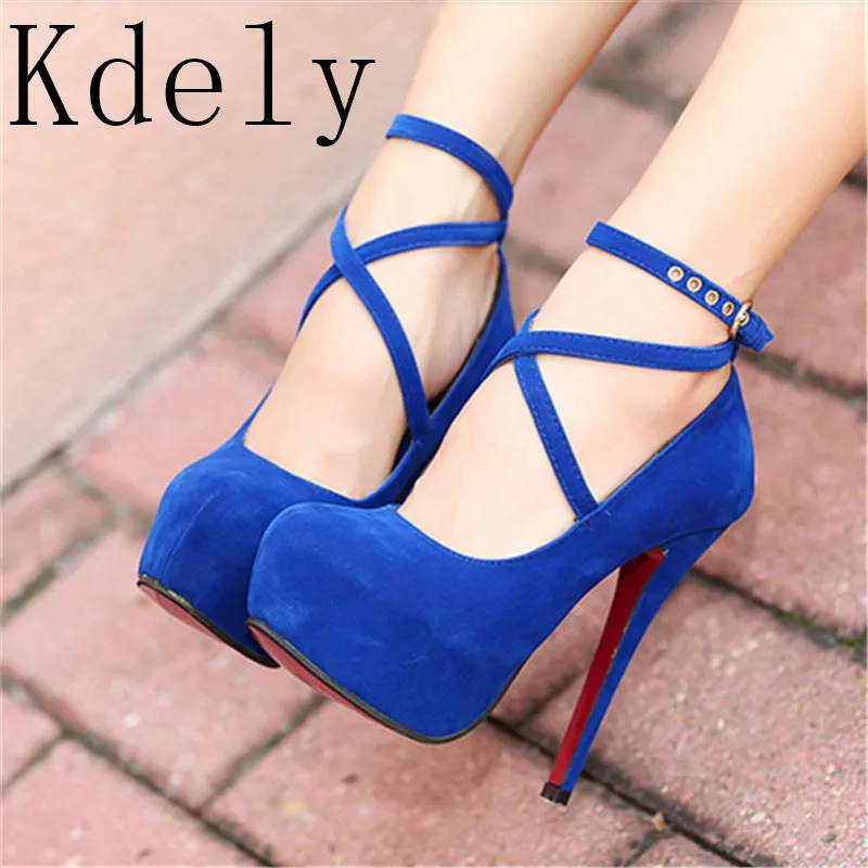 Туфли лодочки женские с перекрестным ремешком на щиколотке свадебная обувь