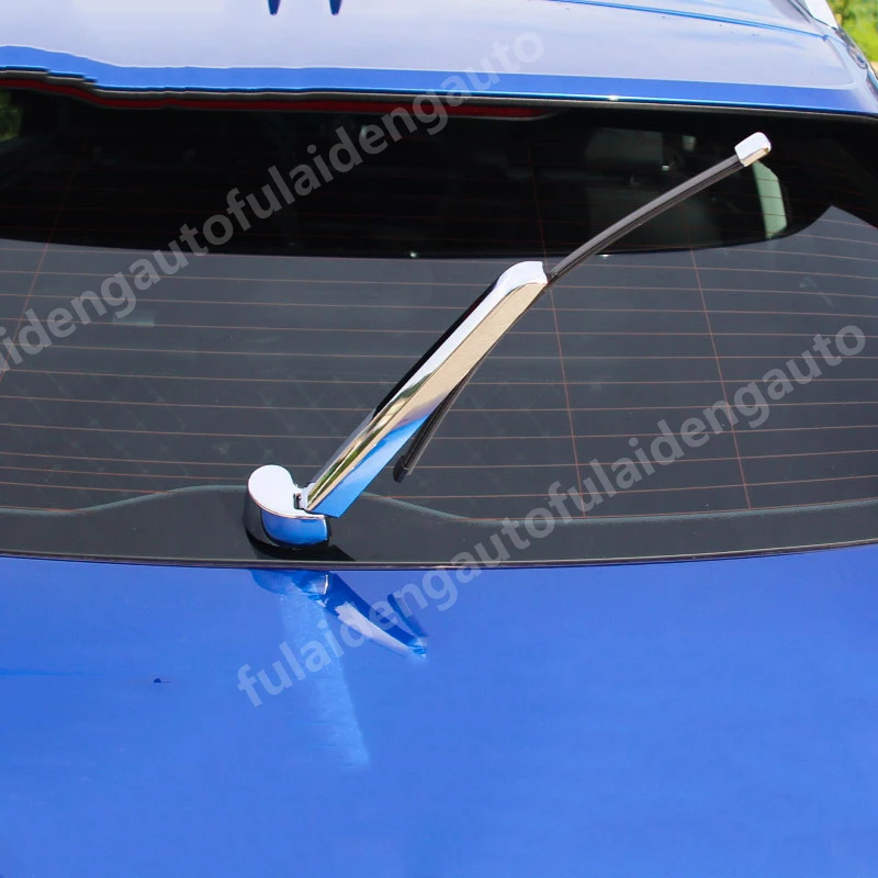3 шт. для Audi Q3 (F3) 2019 2020 ABS хромированный чехол заднего багажника стеклоочистителя