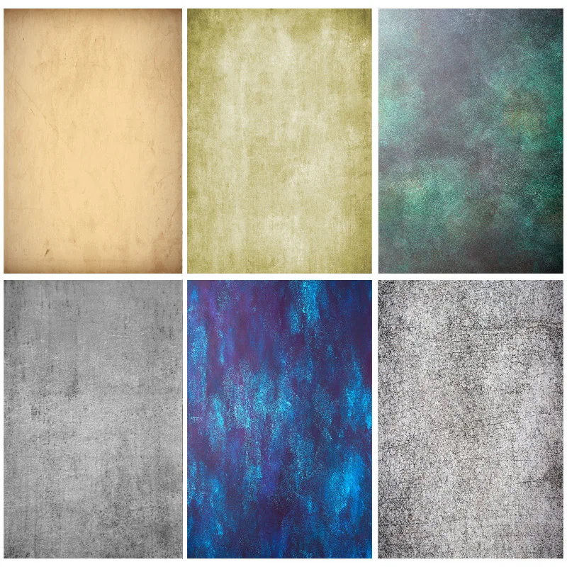 

SHUOZHIKE Abstract Vintage Texture Portrait Photography Backdrops Studio Props Solid Color Photo Backgrounds 21310AB-01