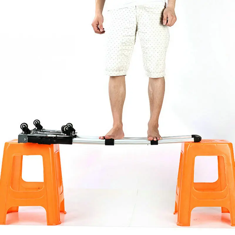 Бытовая тележка для багажа из алюминиевого сплава подъема по лестнице