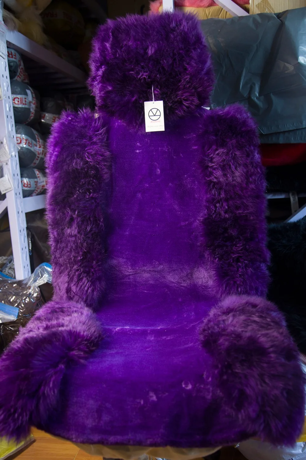 Чехол на сиденье из 100% австралийской чистой натуральной шерсти 12 цветов зимняя