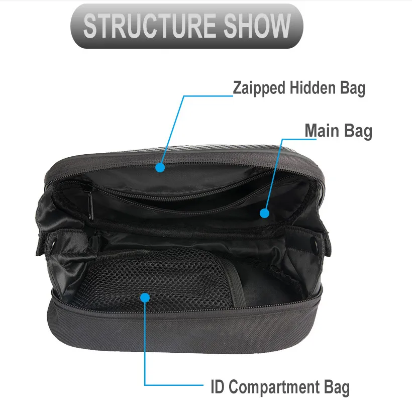 

Motorcycle Leg Bag Motocross Black Shoulder Bags Multi-Pocket Waist Pack Wear Resistant Bag Travel Climbing Riding Cycling