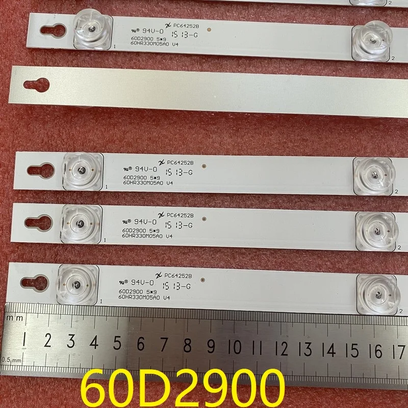 Светодиодная подсветка для TCL U60V6026 60D2900 4C-LB6005-HR01J LVU600LG0T5 9 шт./комплсветодиодный |