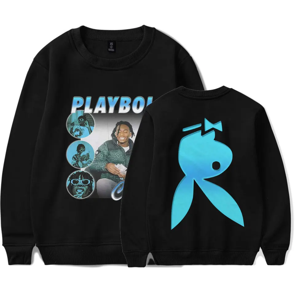 

Awesome Playboi Carti Sweatshirt Fashion Oversized Print Pullover Man Streetwear High Quality Men 2pac Rap Hip-Hop Sweatshirts