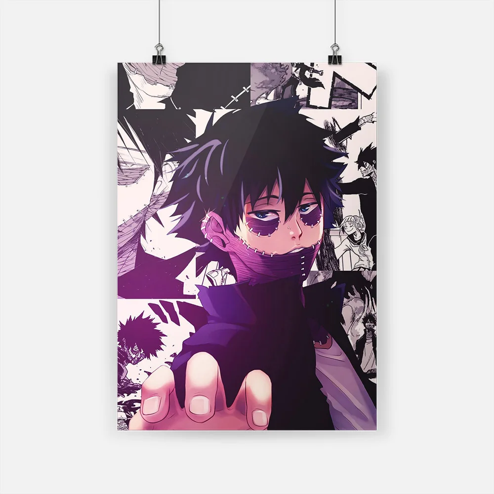 

Wall Artwork Dabi Poster HD Printed My Hero Academia Anime Canvas Painting Home Decoration For Bedroom Modular Pictures Frame