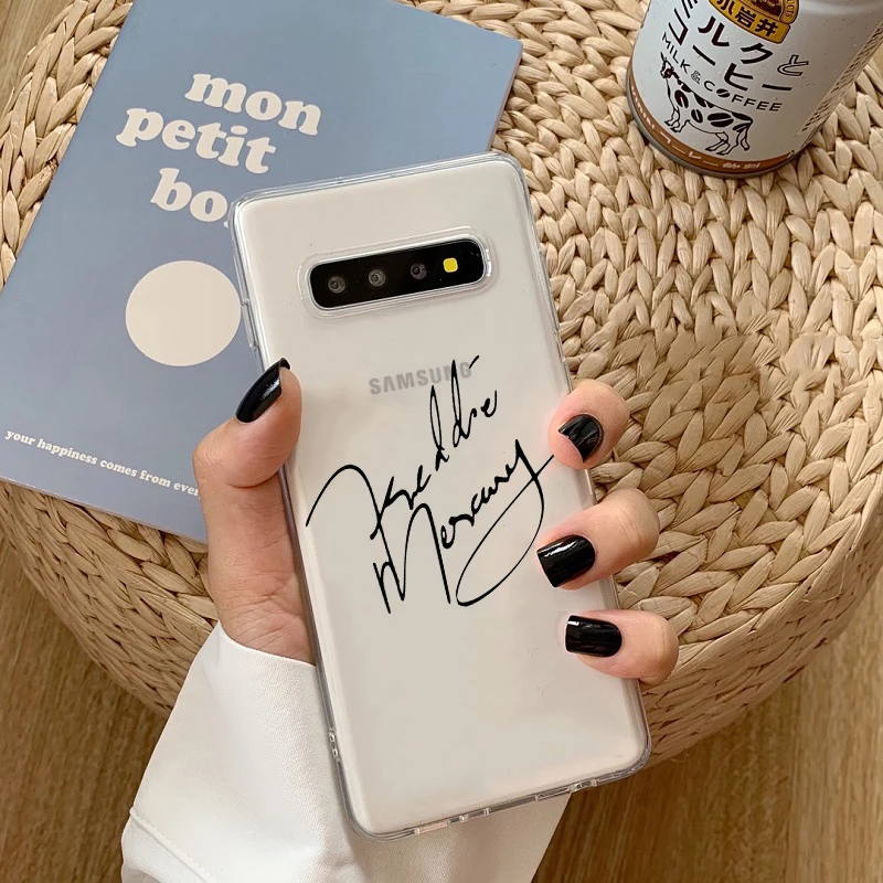

Freddie Mercury Queen band TPU Soft Silicone Phone Case for Samsung Galaxy S9 S10PLUS S6 S7 DEGE S8PLUS S20 S20ULTRA Cover