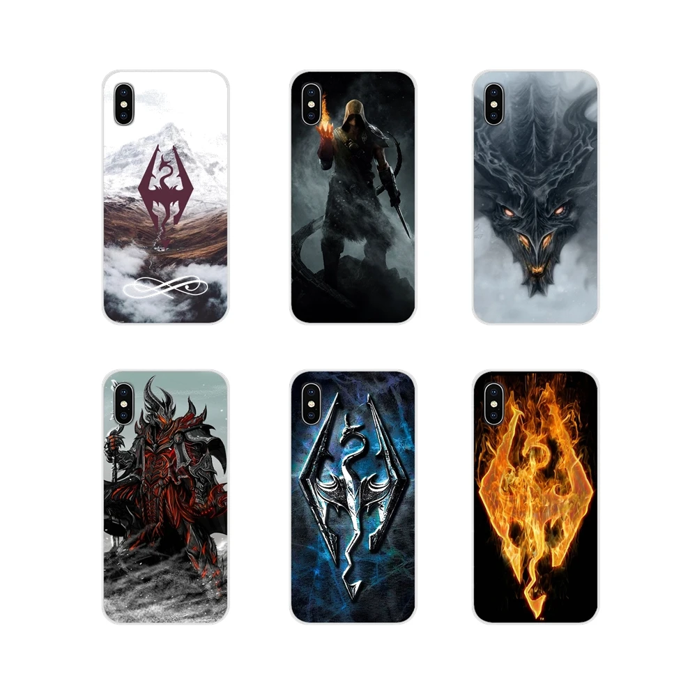 Чехлы для телефонов Xiaomi Mi4 Mi5 Mi5S Mi6 Mi A1 A2 A3 5X 6X 8 CC 9 T Lite SE Pro Skyrim|Бамперы| |