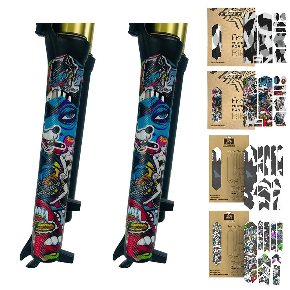 

Bicycle MTB Cycling Bicycle Accessories Bicycle StickersBike Fork/Frame Protection Film Anti-scratch Stickers Transparent