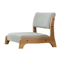 damedai japanese floor chair wood tatami zaisu legless chair back support great for reading meditating living room balcony
