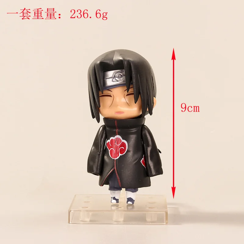 Фигурки героев аниме Наруто Учиха Итачи 3 шт./компл. 9 см |