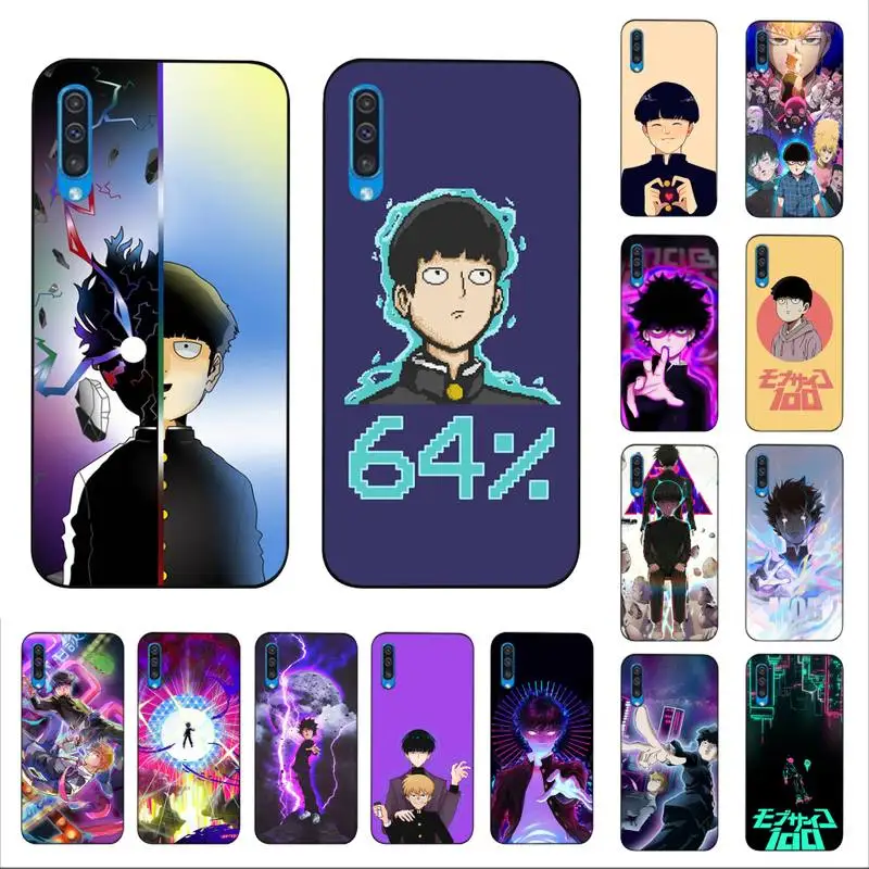 

Yinuoda Mob psycho 100 Phone Case for Samsung A51 01 50 71 21S 70 10 31 40 30 20E 11 A7 2018